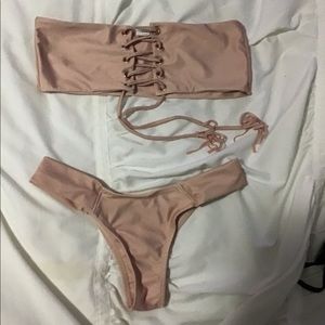 Pink bikini